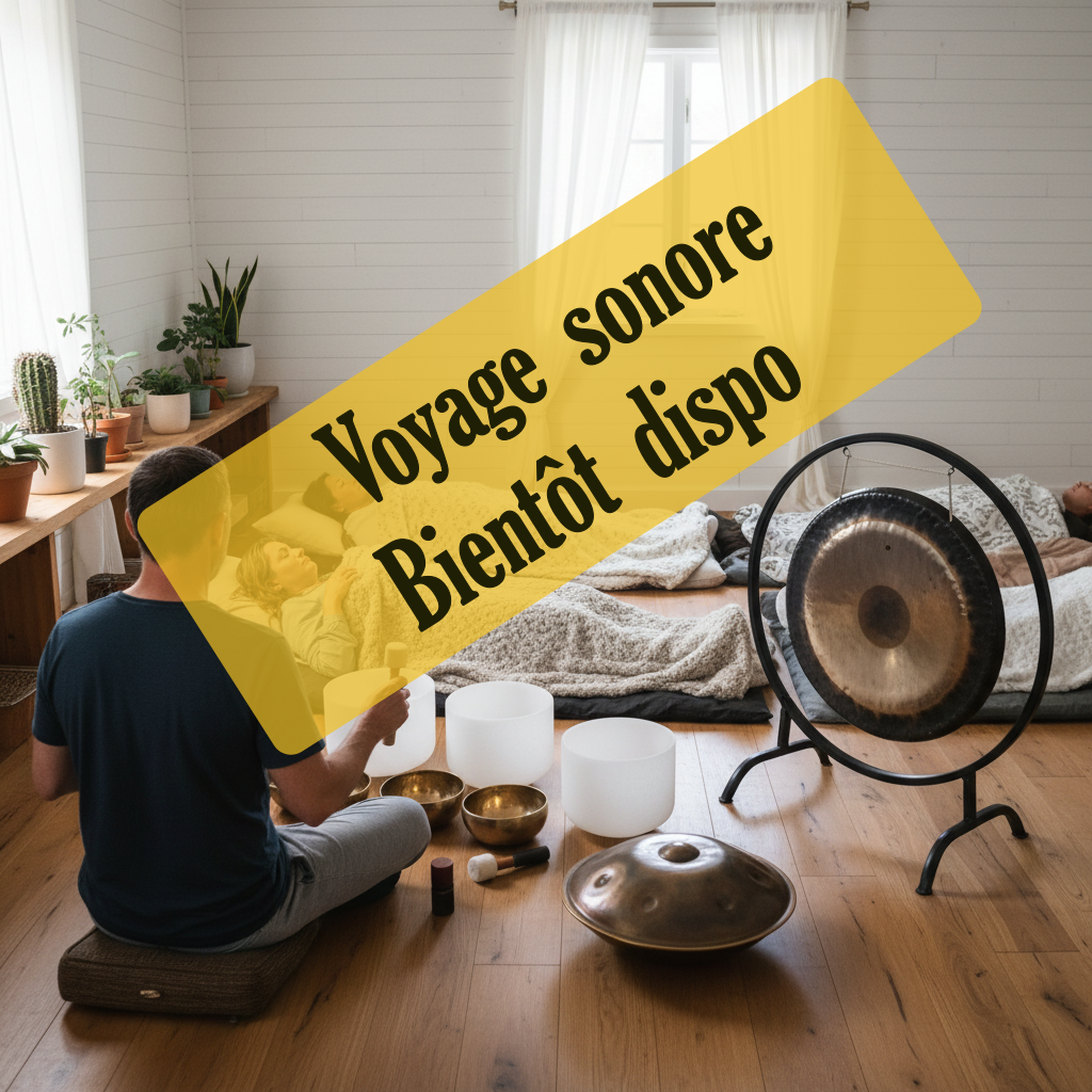 Sonothérapie. Relaxation sonore. Voyage sonore.