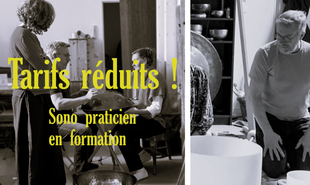 Tarifs réduits car sonopraticien en formation